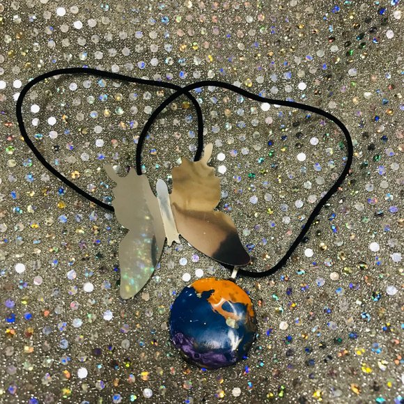 Reversible Unique Rare Vintage Handmade Necklace - Picture 3 of 12